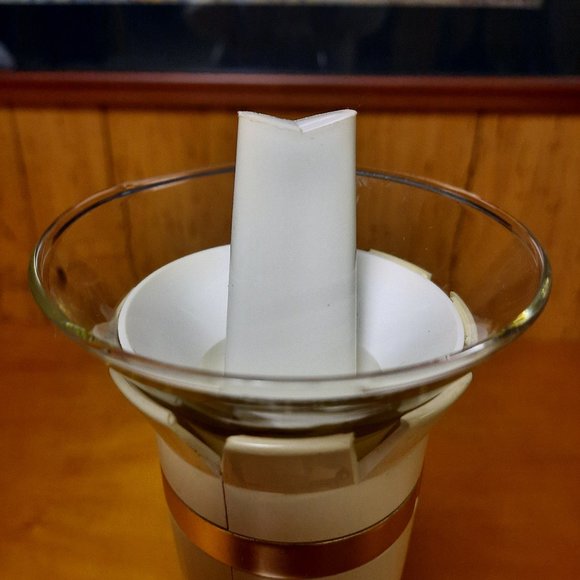 Vintage Inland Glass Coffee Carafe with Warmer - Picture 4 of 4